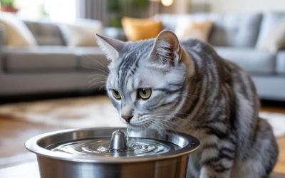Les dangers d’une fontaine à eau pour chat à connaître